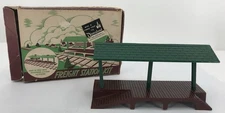 Vintage Plasticville Freight Station Kit Bachman Model Railroad Train Set