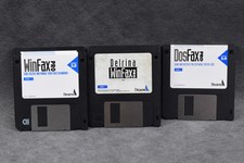 Delrina WinFax Pro 3.0/4.0 DosFax Pro 2.0 3.5" Floppy Disks Only, Untested