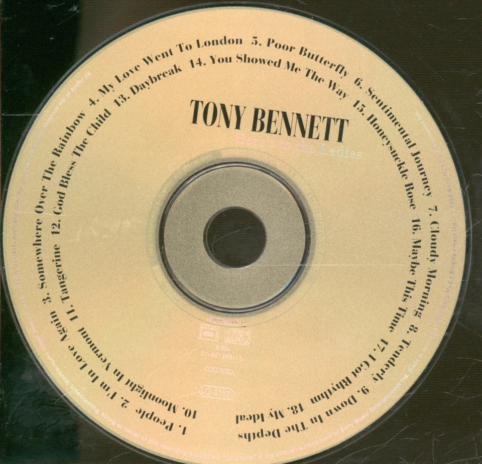 Tony Bennett Hier's An Die Damen CD Europa Columbia 1995 4812662 - Bild 3 von 3