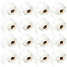 16Rolls Jewelry Price Tag 1500 Labels 3/8" X 3/4" for Dymo 30299 LabelWriter 4XL