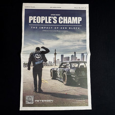 Print Ad 2025 MotorSports Rally Race Automotive Museum Petersen L.A. Collectors