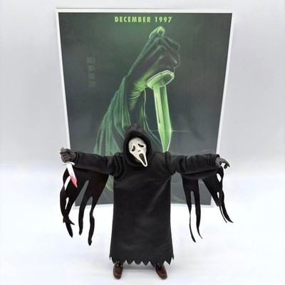 Scream Ultimate Ghost Face 7.5'' NECA Action Figure 2020 + Stab Movie Art Print
