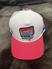 Justice Bazooka Bubble Gum Hat for Grils Girls Baseball Cap Adjustable Snapback