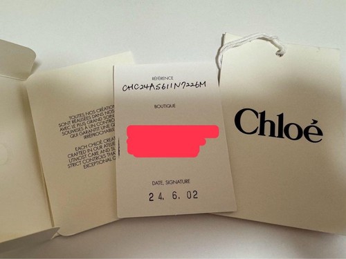 Bracciale Chloé Piccolo Hobo Bag in Pelle di Vitello Grana Lucida Argilla Marrone con Sacchetto Polvere - Foto 4 di 7