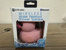 Aconic Pink Rubber Duck Bluetooth Wireless Water Resistant Shower Speaker 1559