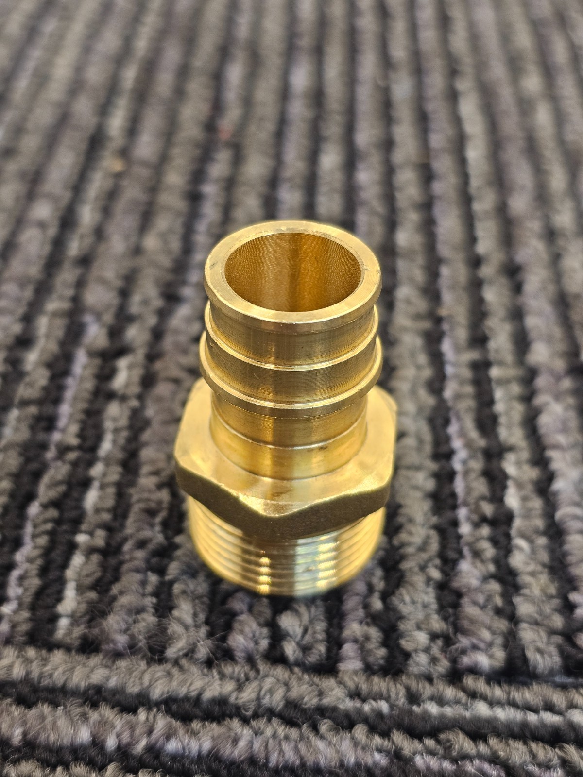 (5 PCS) Pex A 3/4" x 1/2" MALE NPT Adapter Expansion Brass Fittings, Lead Free