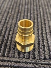 5 PCS Pex A 3/4" x 1/2" MALE NPT Adapter Expansion Brass Fittings, Lead Free