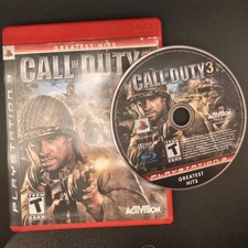 Call of Duty 3 Greatest Hits - Sony PlayStation 3 Tested Working No Manual