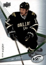 2008-09 Upper Deck Ice Hockey - Base #86 Sean Avery - Dallas Stars