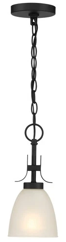 Minka Lavery 4881 Kaitlen 6"W Vantage Mini Pendant - Coal - Picture 3 of 3