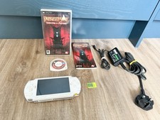 Sony PSP-1003 White Console Bundle Memory Card Battery Charger,Dungeon Siege
