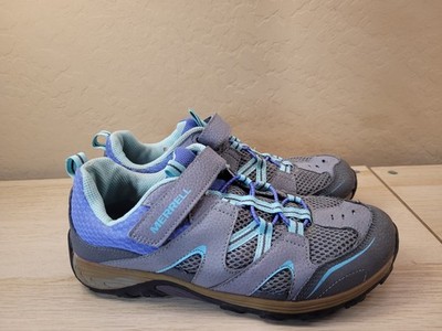 Merrell ML-G Trail Chaser Sneakers Shoes Hiking Trail Gray Purple Womens Sz 6