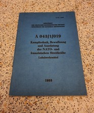 NVA DDR GDR Handbuch Kampftechnik Bewaffnung etc. der NATO - Luftabwehrmittel