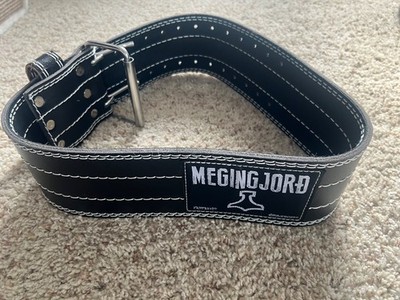 Swedish brand Grimfrost weight lifting belt, leather