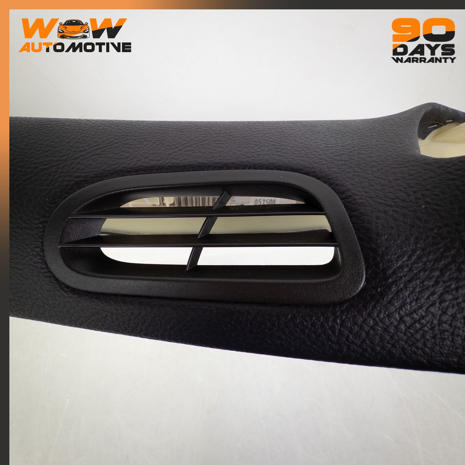 05-13 CHEVROLET CORVETTE C6 FRONT LOWER LEFT RIGHT PILLAR TRIM BLACK OEM