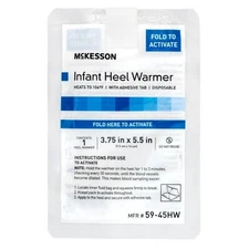 McKesson Infant Heel Warmer 3? x 5? Inch Box Of 25 By McKesson