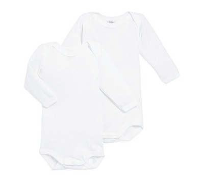 Gestreifte Body Langarm (2er Set) Baby Mix, Variante 1, 6 Monate