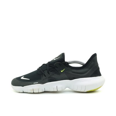 Nike Damen Free RN 5.0 Sneaker Schwarz Weiß Mesh Atmungsaktiv Laufschuh EU 39