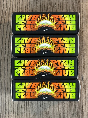 Nike MOJO! Extremely Long White Golf Balls 4 Sleeves 12 Balls Total Brand New - Picture 2 of 7