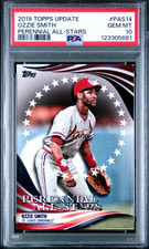 2019 TOPPS UPDATE OZZIE SMITH PERENNIAL ALL-STARS #PAS14 CARDINALS PSA 10