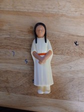 Vintage 1950s St. Labre Indian School Maiden Celluloid Native American Doll