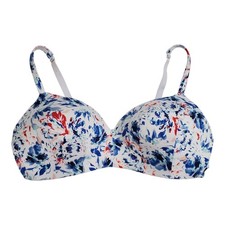 Cacique Lightly Lined Floral Tshirt Bra size 44DDD No Wire