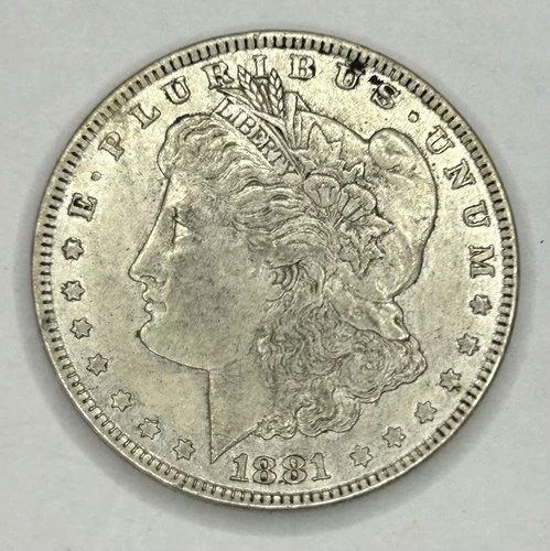 1881 O Morgan Silver Dollar