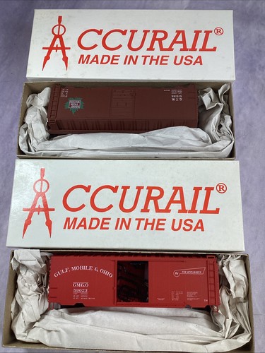 Lote de 2 coches de carga ACCURAIL HO escala #34521 y #3549 40’ | Zustand: New