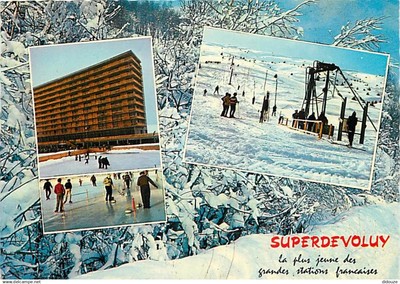 05 - Super Devoluy - Multivues - Hiver - Neige - CPM - Voir Scans Recto-Verso