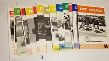 Lot of 20 Vintage Pit Road Magazines 1980's-1990's Assorted Years