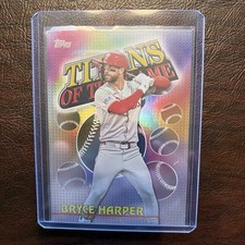 2265 2026 Topps Series 1 Titans of the MLB Bryce Harper Philadelphia Phillies
