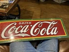 vintage porcelain coke sign