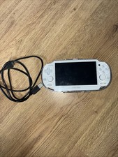 Sony PlayStation Vita 1000 Model White With Charger And Clear Case
