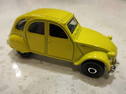 2025 Matchbox Citroen 1970 Citroen 2CV Yellow 1:64 Diecast Toy Race CAR