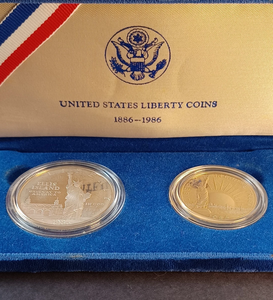 Ellis Island Liberty Coin 1986 for sale | eBay