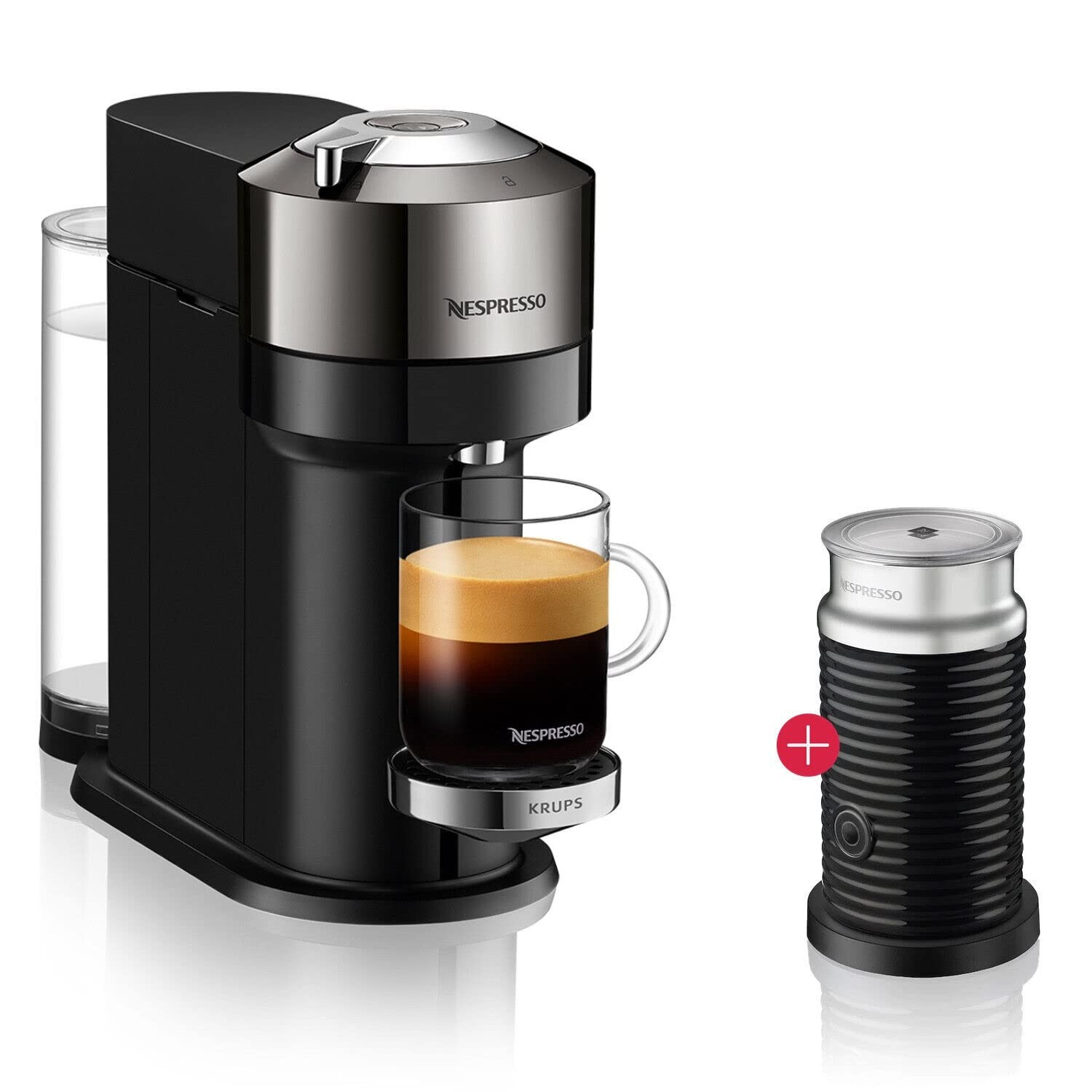 Nespresso Macchina da caffè Vertuo Next Deluxe ENV 120.CAE con (t7G)