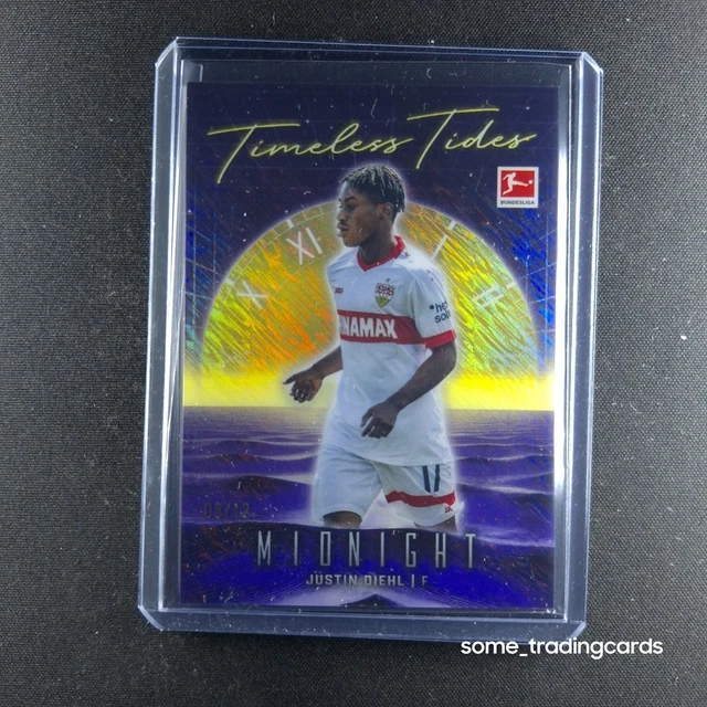 Topps Midnight Bundesliga 2024/25 Justin Diehl VfB Stuttgart Timeless Tides /12