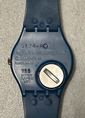 Swatch 12 Flags GS101 1984 Standard Gents 34mm Vintage for sale