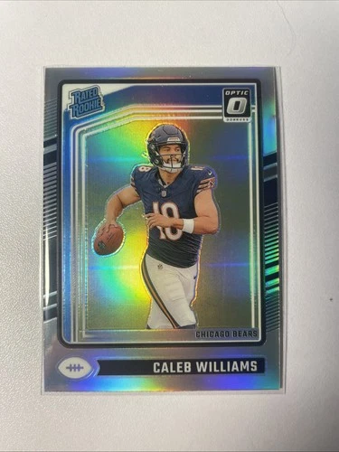 2024 Panini Donruss Optic - Rated Rookie Caleb Williams #201 Holo Prizm (RC)