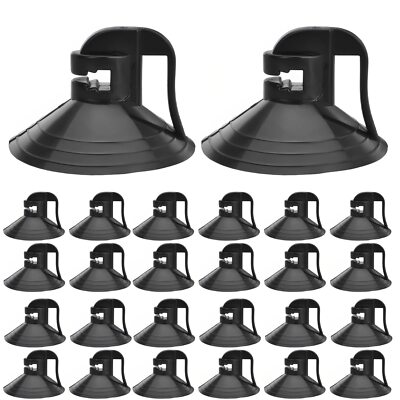 24 Pack Car Glass Windshield Sunshade Suction Cups for Automotive Visor