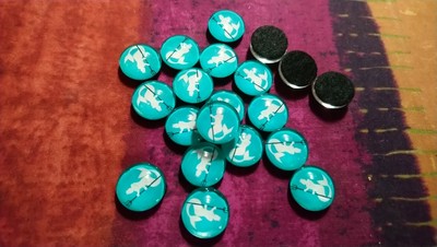 A Game Of Thrones 2.0 LCG FFG Fan Made Manderley Power Tokens, Set of 20 @@SALE@@