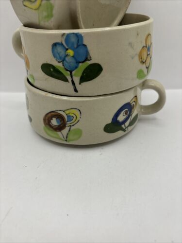 MCM Mod Suppe | Eintopfbecher | SCHÜSSEL ~ 3 STÜCK ~ 12 Unzen ~ Vintage - Bild 4 von 11