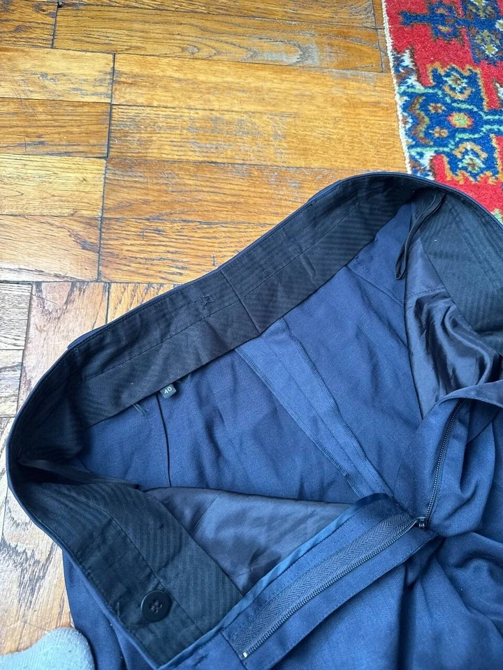 Pantalón Cluch Azul Mujer PRADA Talla 40 Foto 3 de 4