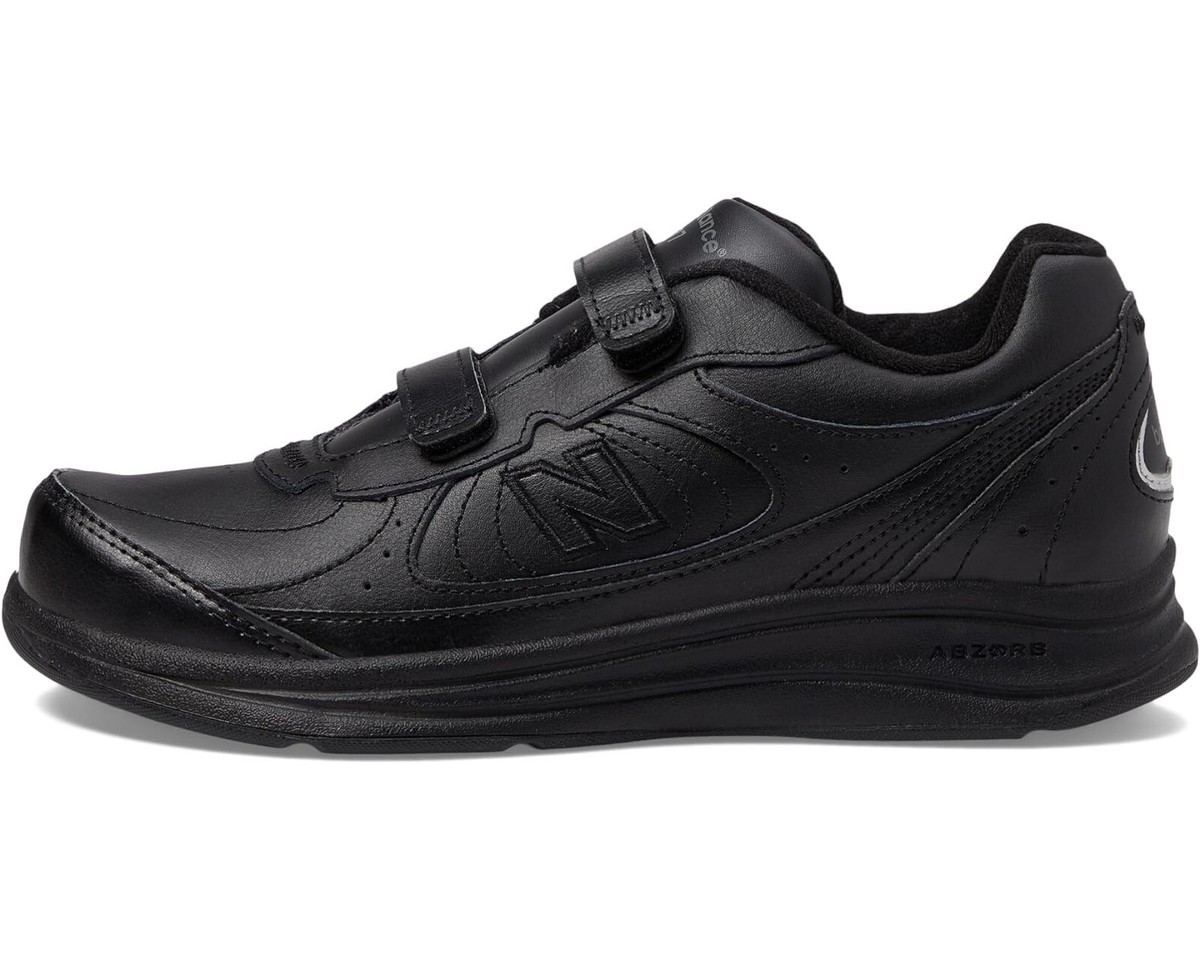New Balance Z2463* Women's Black WW577 Walking Hook and Loop Shoe