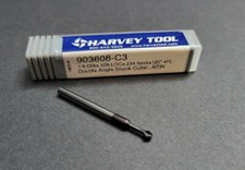 Harvey Tool 120° Carbide Double Angle ⅛" Cutter AlTiN39108-C3Mill Machinist 