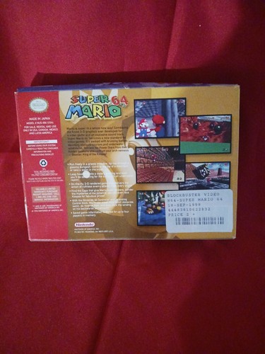 Super Mario 64-Nintendo 64 Box and manuals only. No game cartridge. - Picture 4 of 4
