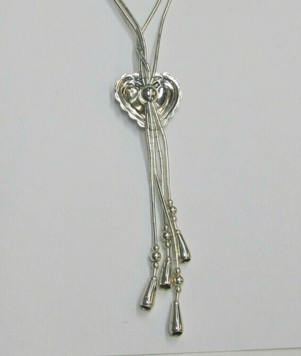 Sterling Silber Heishi Designer Halskette - Bild 4 von 5