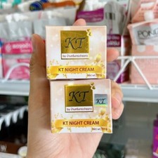 X2 KT  Pearl Whitening Night Cream Anti Melasma Acne Dark Spots Baby Face Smooth