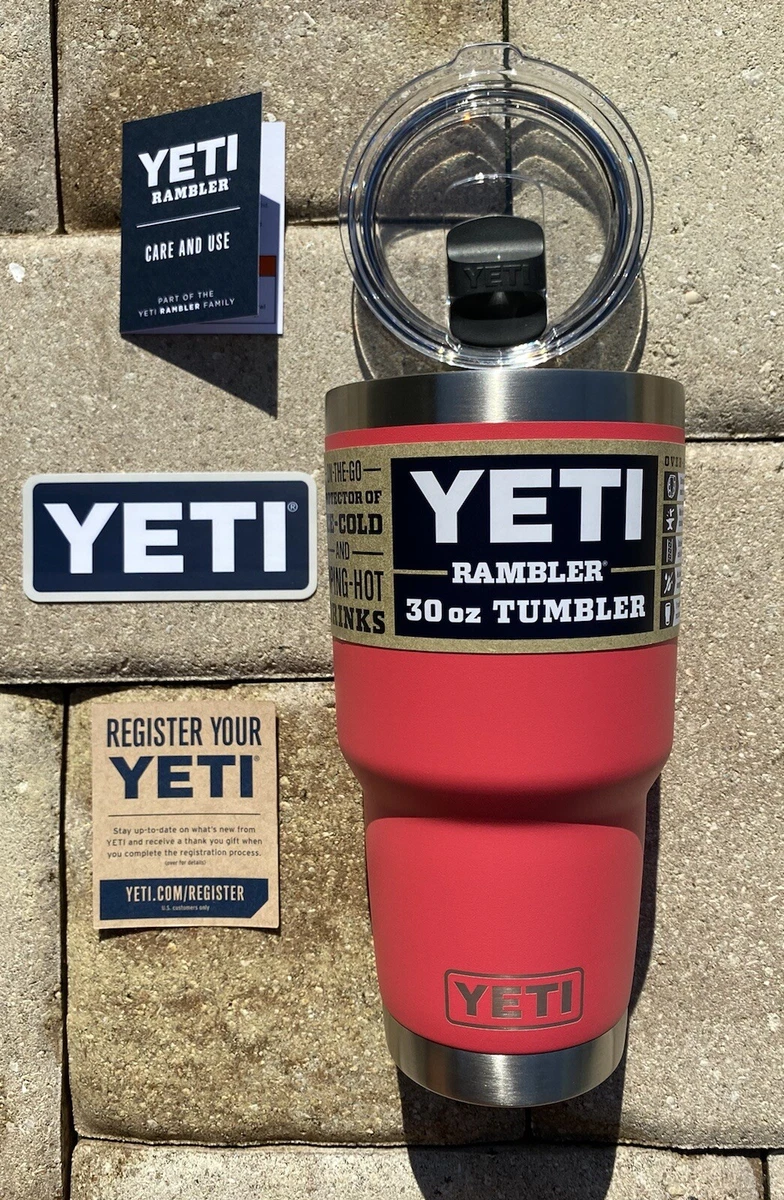 Yeti Rambler 30 oz Tumbler Bimini Pink. in 2023  Yeti 30 oz rambler, 30 oz  tumbler, Yeti rambler