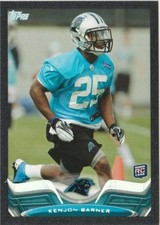 2013 Topps Black #136 Kenjon Barner #'d 32 / 58  Panthers / Chargers / Eagles